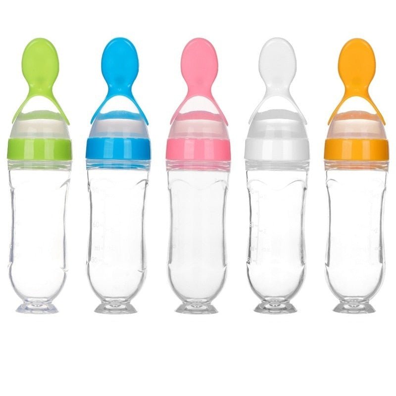 Biberon avec cuillère pour nouveau - né | EasyBottle™ - Boutchou et Ma