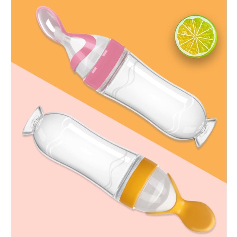 Biberon avec cuillère pour nouveau - né | EasyBottle™ - Boutchou et Ma