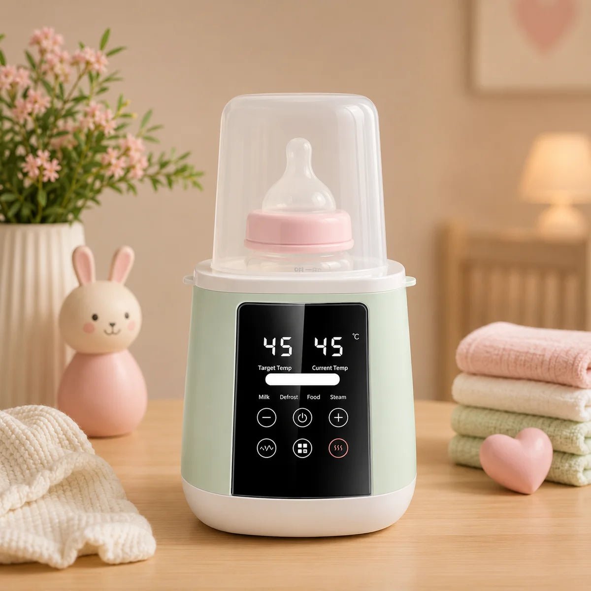 Chauffe-biberon tactile, rapide et efficace - Boutchou et Ma