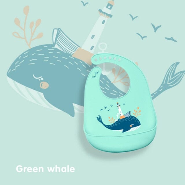 CleverBavoir™ - Wateproof silicone bavoir | Bébé - Boutchou et Ma