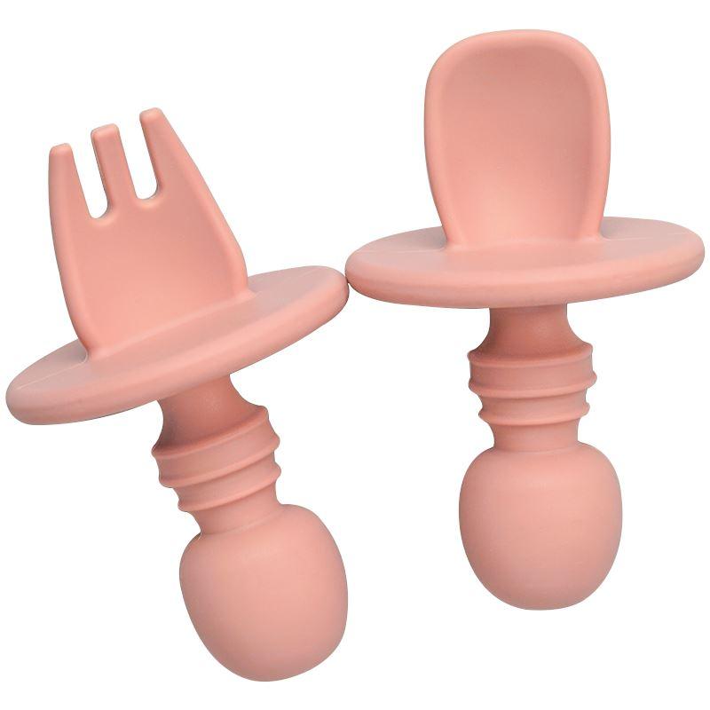 CuttieSpoon™ | Cuillère et fourchette pour bébé | Maman - Boutchou et Ma