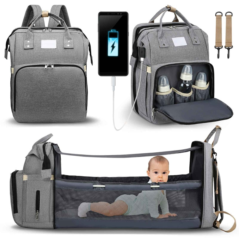 Sac à langer portatif | Berceau de voyage BabyNappy™ - Boutchou et Ma