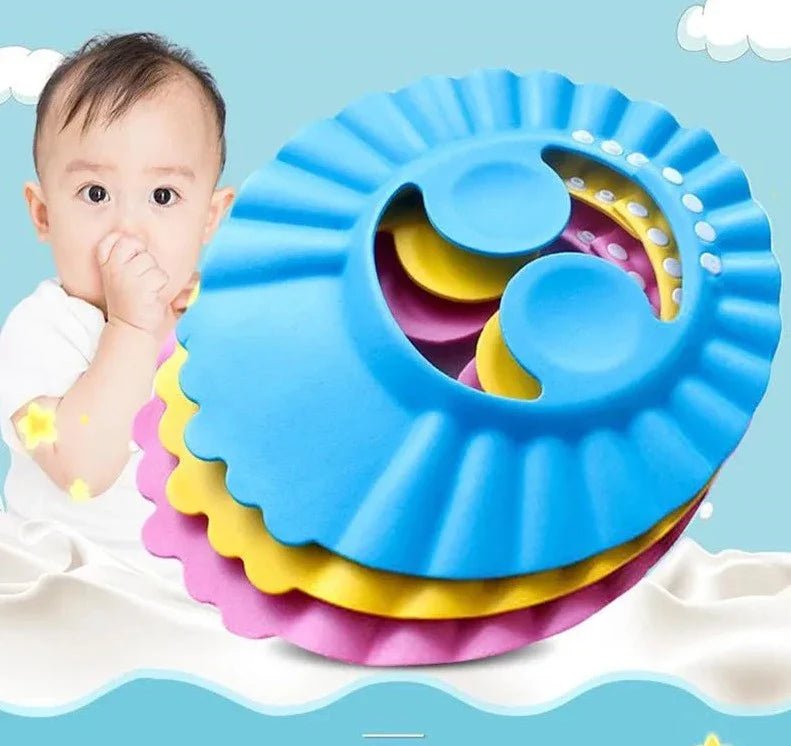 Visière chapeau pour douche bébé I ShampooCap™ - Boutchou et Ma