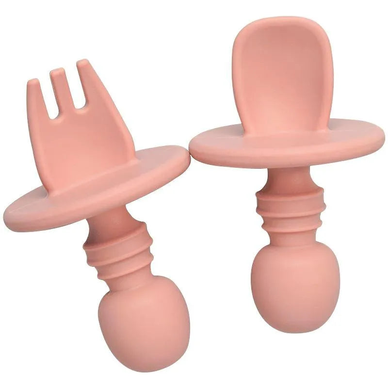 CuttieSpoon™ | Cuillère et fourchette pour bébé | Maman - Boutchou et Ma